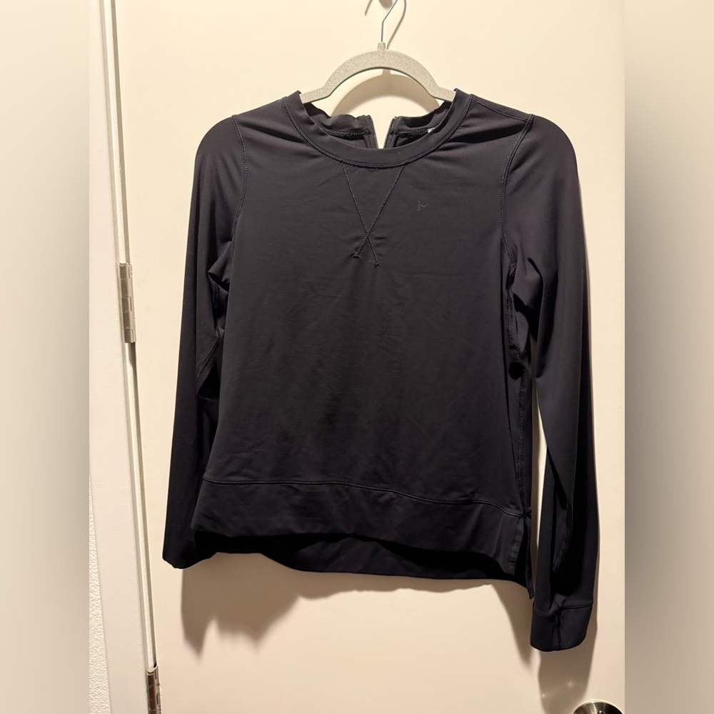 Lululemon Long Sleeve Top Zip Back 4 EUC